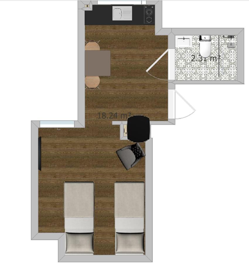 Appartamento Centre Premium Pärnu Esterno foto